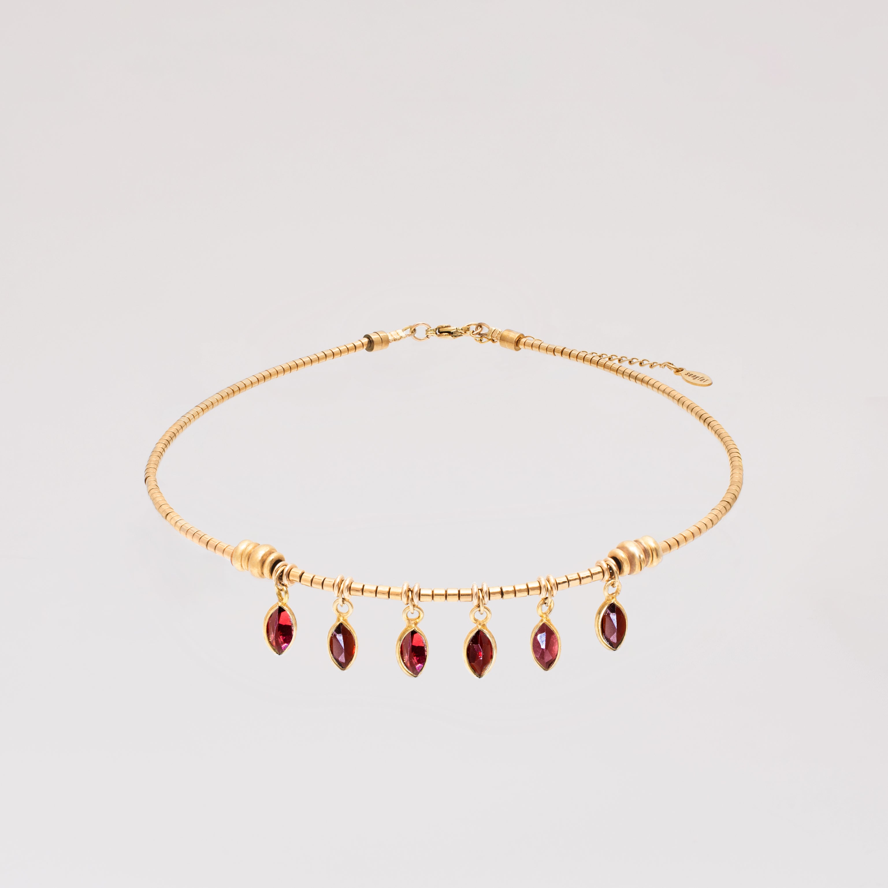 Collier Sila (grenat)